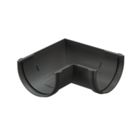 Docke PREMIUM Угловой элемент 90° (Графит)