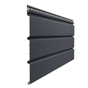 Соффит DOCKE Т4 PREMIUM центральная перфорация графит 3050х305