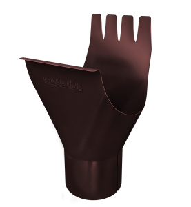 Воронка GRAND LINE 150/100 мм RAL 8017