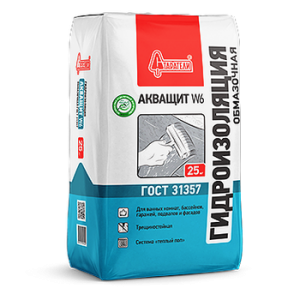 Гидроизоляция обмазочная Старатели Акващит W6 25кг