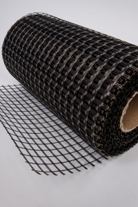 Сетка кладочная базальтовая Мосбазальт 25х25 мм, 1х50 м, 50/50 кН/м, М