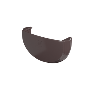 ТН ОПТИМА заглушка желоба, темно-коричневый, шт