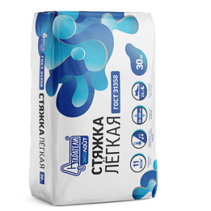 Стяжка Старатели лёгкая Эколайт 30кг