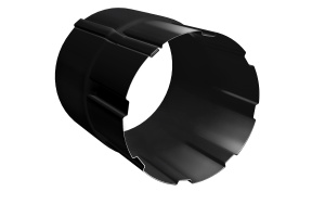 Соединитель трубы GRAND LINE 90 мм RAL 9005