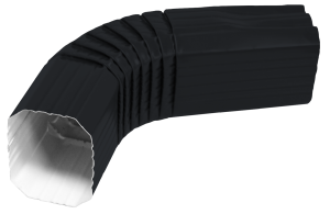Колено прямоугольное Vortex RAL 7024