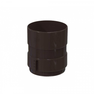 GLC PVC 152/100 муфта трубы, коричневый RAL 8019
