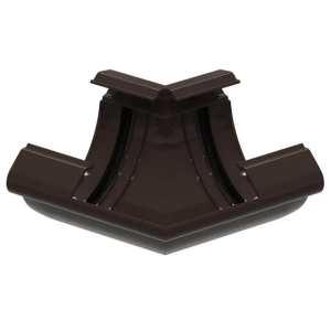 GLC PVC 152/100 угол желоба универсальный 135 град. коричневый RAL 8019