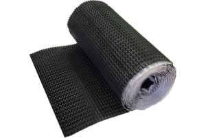 Лента для примыкания гофр. алюм. GRAND LINE черная (2,5м)