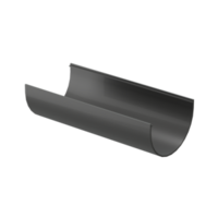 Docke STANDARD Желоб водосточный 120 мм * 2м (Серый 7024)