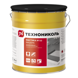 Мастика приклеивающая ТЕХНОНИКОЛЬ №22 (Вишера), ведро 20 кг