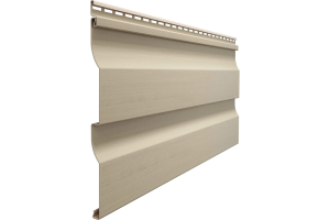 Docke STANDARD Сайдинг D4,5DL (Крем-брюле) Корабельный брус 3000×232 