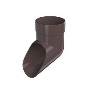 ТН ОПТИМА слив трубы, темно-коричневый, шт