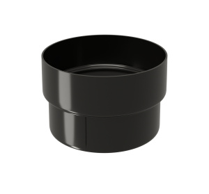 Grand Line ПВХ Муфта трубы соединительная Дизайн черная