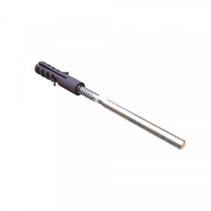 GLC PVC 152/100 крепление хомута с дюбелем 140 мм, сталь