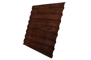 Лист профилированный С20А 0,45 Print Elite Cherry Wood