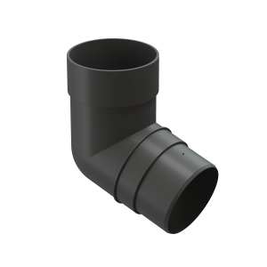 Колено 72° DOCKE PREMIUM графит D=85