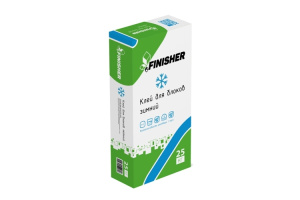 Клей для блоков Finisher Зима, 25кг