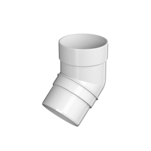 ТН ОПТИМА колено трубы 135°, белый, шт