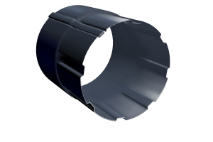 Соединитель трубы GRAND LINE 100 мм RAL 7024