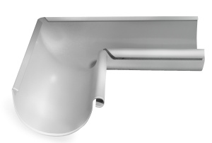 Угол желоба внутренний GRAND LINE 90 гр. 150 мм RAL 9003