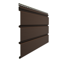 Docke PREMIUM Софит сплошной (Каштан)