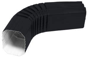 Колено прямоугольное Vortex Matt RAL 7024