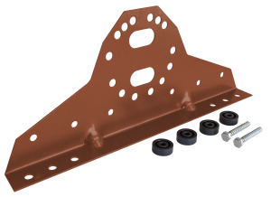 Кронштейн снегозадержателя Grand Line NEW RAL 8004