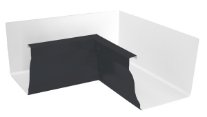 Угол желоба внутренний Vortex Matt 90гр 127мм RAL 7024