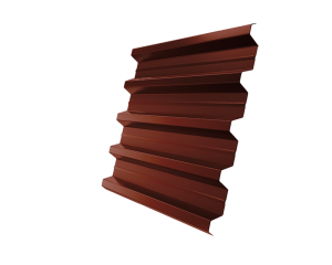 Лист профилированный H60R 0,5 Quarzit RAL 8004 терракота