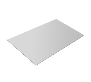 Плоский лист  0,45 PE-foil RAL 9003