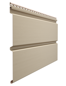 Docke PREMIUM Сайдинг Брус D6S (Крем-брюле)