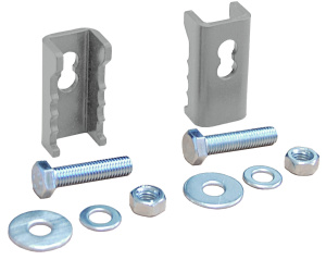 Крепление кронштейна для фальцевой кровли Grand Line Optima RAL 9006 (комплект)