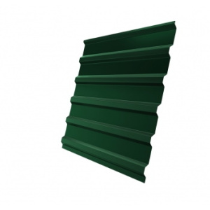 Профнастил оцинкованный С20В, 0,4 RAL 6005 (зелёный мох)