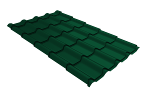 Металлочерепица Kamea 0,45 PE RAL 6005