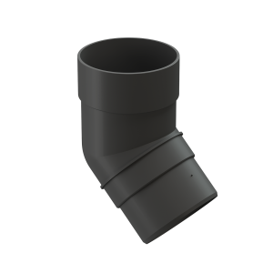 Колено 45° DOCKE PREMIUM графит D=85