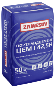 Цемент ПЦ500 ZAMESOV 50 кг