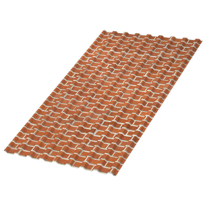 Профилированный лист МП-20х1100-A (ECOSTEEL-01-Кирпич-0,5)