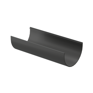 Желоб водосточный DOCKE PREMIUM графит D=120,65 L=3000