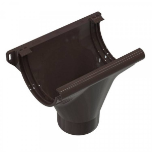 GLC PVC 152/100 воронка желоба, коричневый RAL 8019