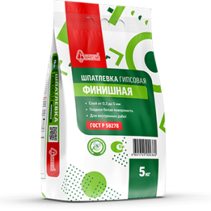 Шпатлевка Старатели финишная (Гипсовая) 5кг