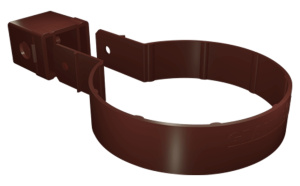 Grand Line ПВХ Хомут трубы Дизайн шоколадный