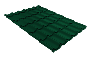 Металлочерепица Classic Velur 0,5 RAL 6005