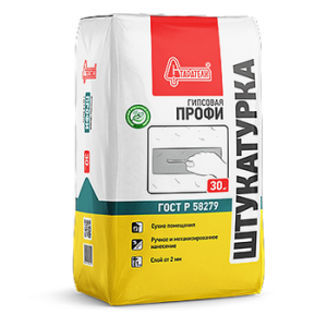 Штукатурка Старатели гипсовая Профи 30кг
