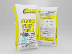 Шпатлевка гипсовая Эталон Finish Shelk 15 кг