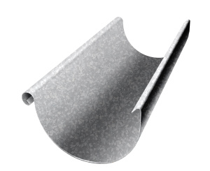 Желоб полукруглый Optima, 150мм, 3м, Zn