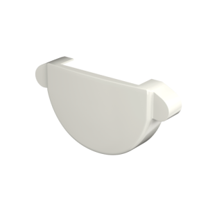 ТН ПВХ МАКСИ заглушка желоба Белый