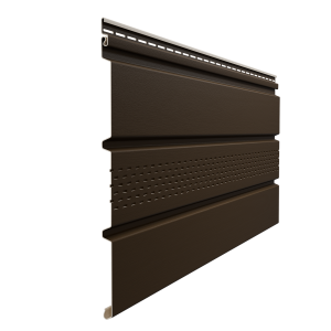 Соффит DOCKE Т4 Premium центральная перфорация шоколад 3050х305