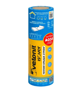 Утеплитель Изовер Теплая Крыша Стронг-100х1220х4100 (0,5 м3; 5,002 м2) 