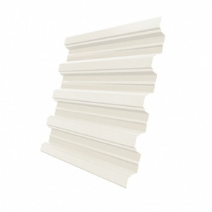 Профнастил оцинкованный Н75 0,9 RAL 9002 (серо-белый)