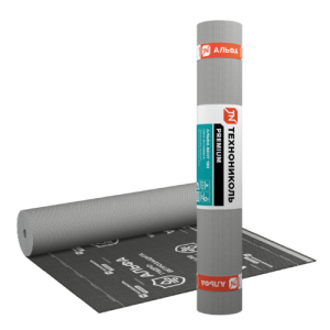 Гидро-ветрозащитная диффузионная мембрана ТехноНИКОЛЬ АЛЬФА ВЕНТ 110